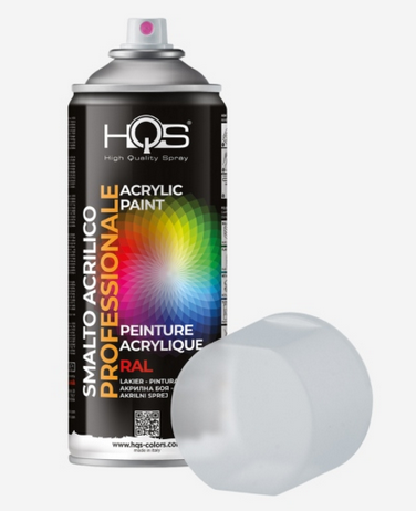 SPRAY LAKIER UNIWERSALNY 400ML HQS BEZBARWNY POŁYSK