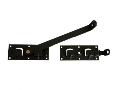 ZASUWA CZARNA DWUSKRZYDŁOWA LEWA 430mmx75mm EDI - MET