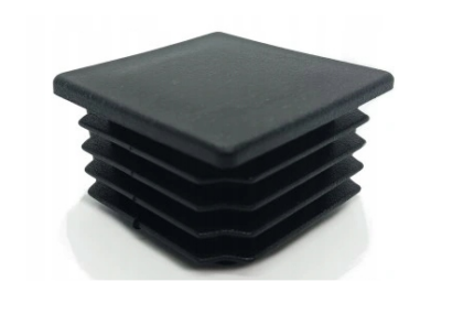 ZAŚLEPKA WEWNĘTRZNA NA PROFIL SŁUPEK DASZEK 40x40mm CZARNA